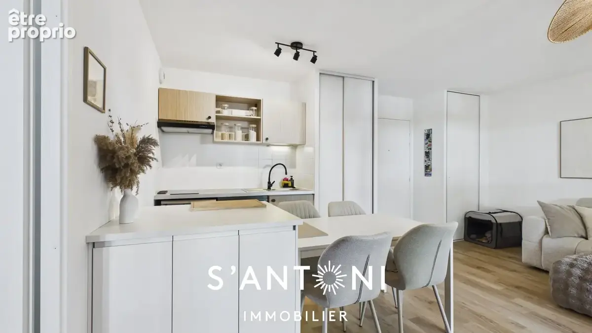 À vendre  t2 en rez-de-chaussée avec terrasse et stationnement privatif  la courondelle - photo 4