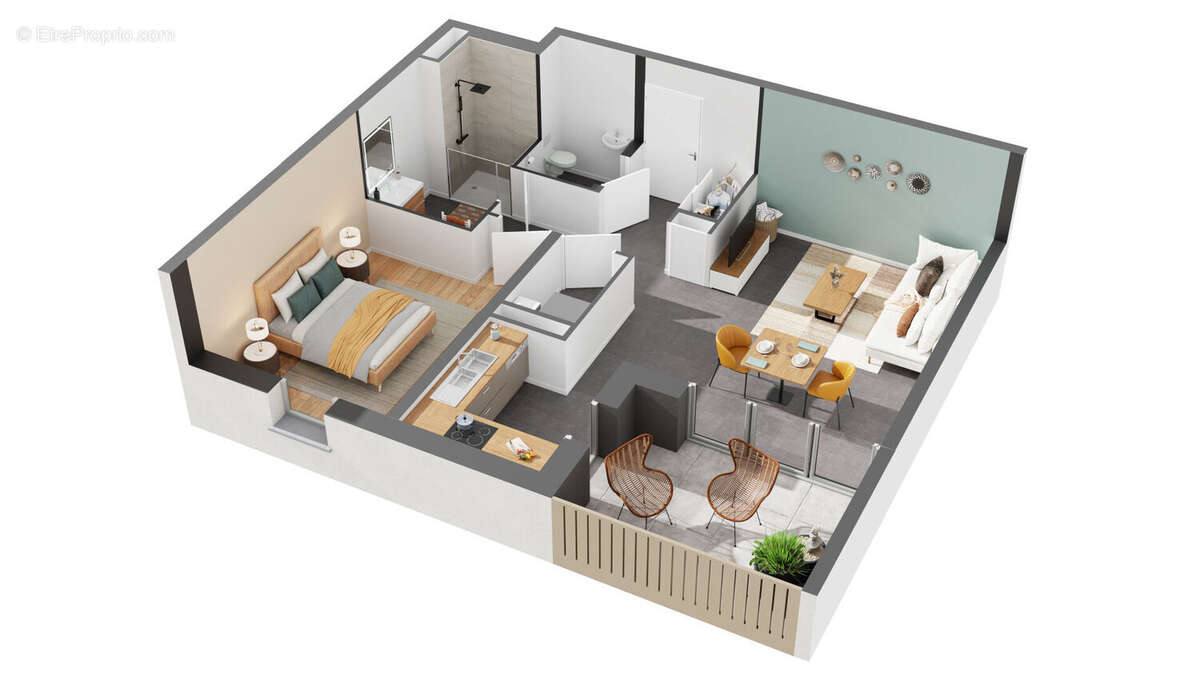 Appartement à SAINT-MARCEL
