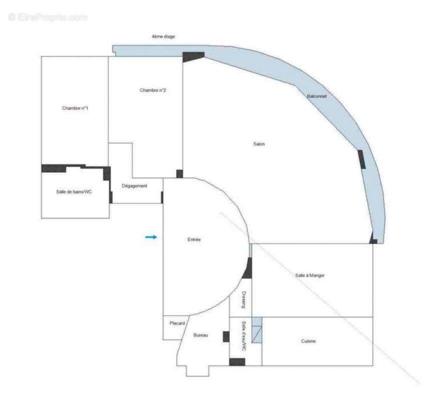 Appartement à PARIS-16E