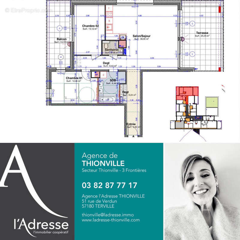 Appartement à THIONVILLE