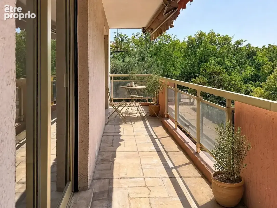 Cannes –anglais/carnot - 3 pièces 66m2 - 2 terrasses 25 m2 - parking sous-sol - cave - climatisation - photo 12