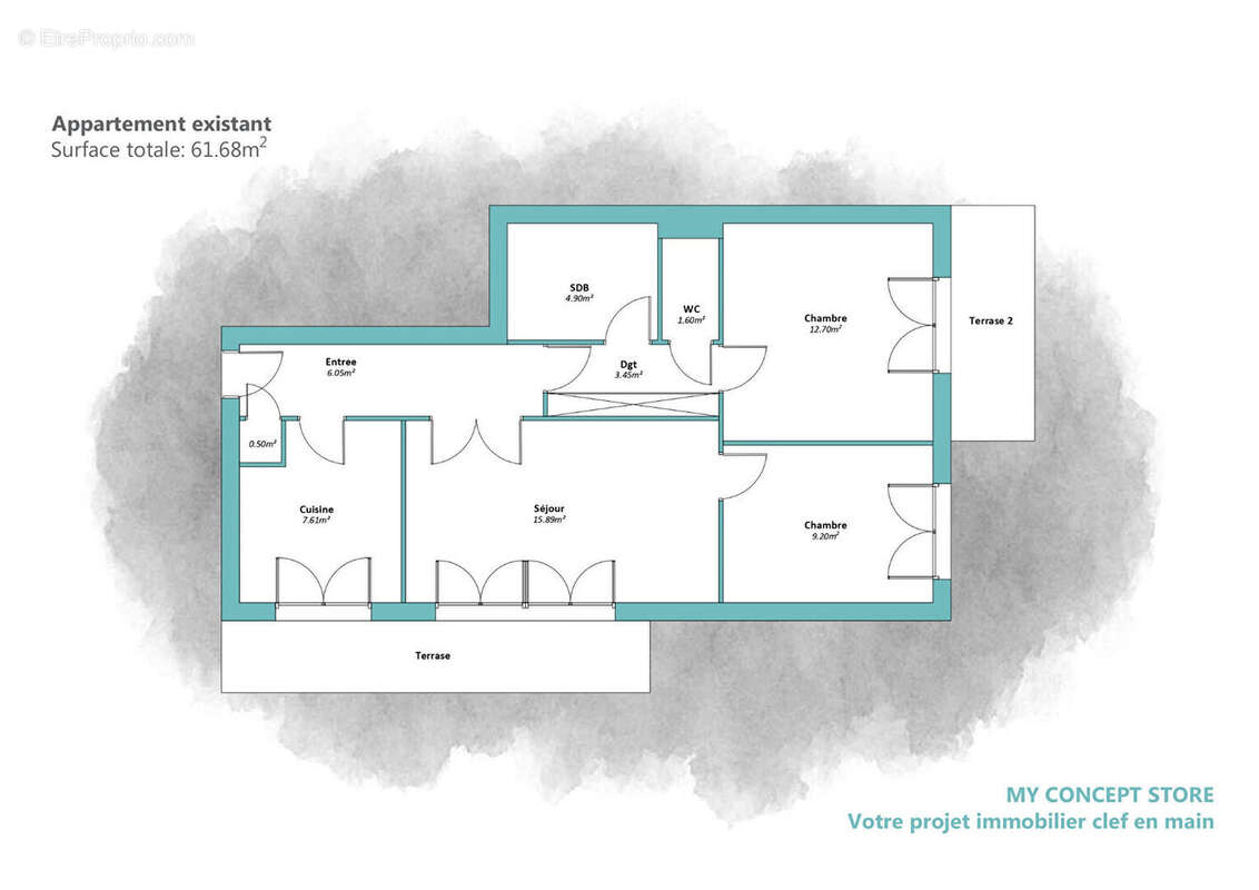Appartement à LE BOURGET