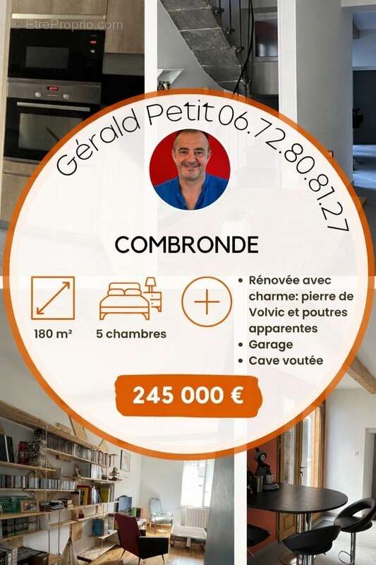 Maison à COMBRONDE