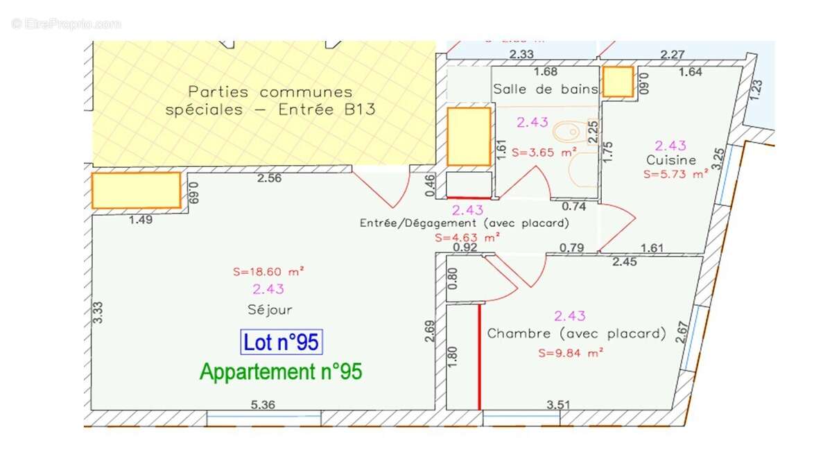 Appartement à BEAUVAIS