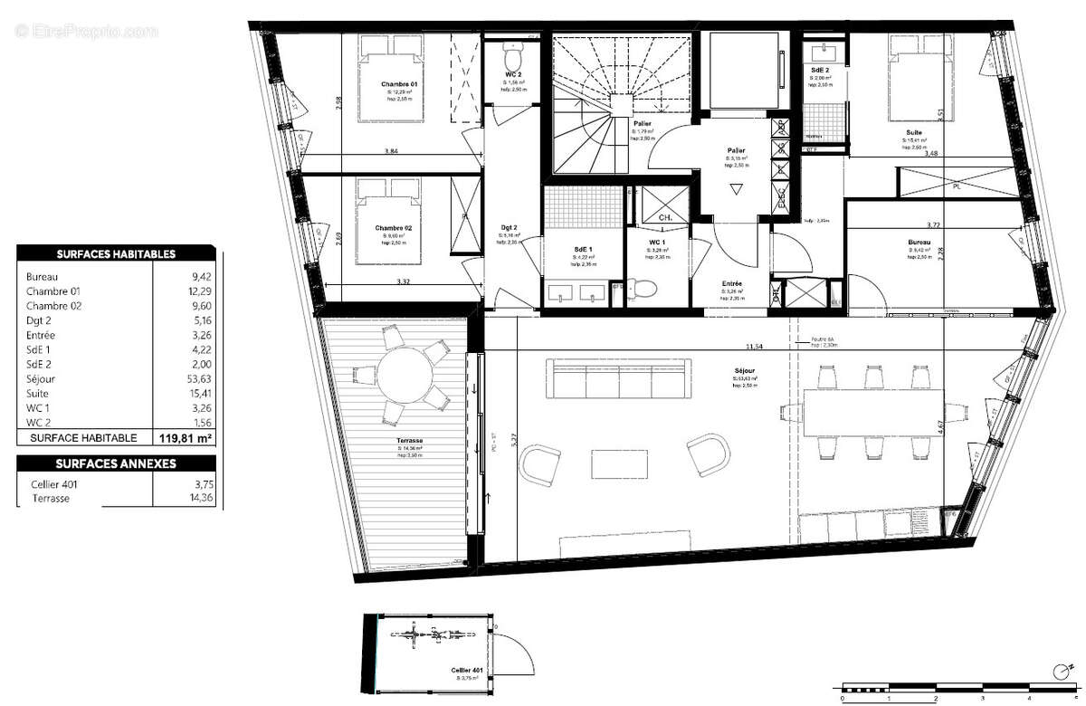 Appartement à BORDEAUX