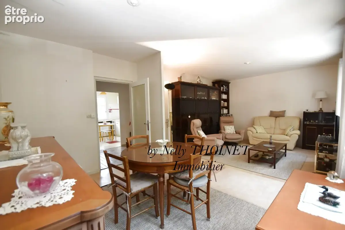 Dépt.63, CLERMONT-FERRAND, quartier Vallières, BEL APPARTEMENT, 1er étage, T4, 86 m2, cave, 2 stationnements - photo 4