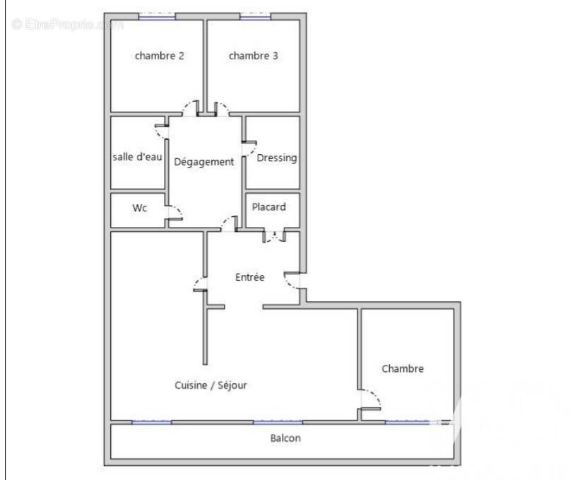 Photo 1 - Appartement à VILLEURBANNE