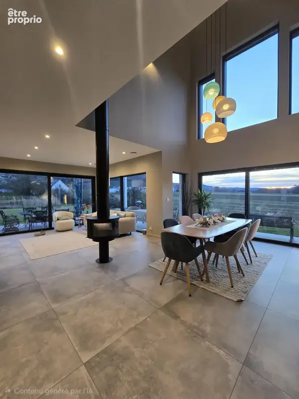 Maison contemporaine d’exception, 8 pièces, 255 m2 sur un terrain de 23 ares avec un étang - photo 2