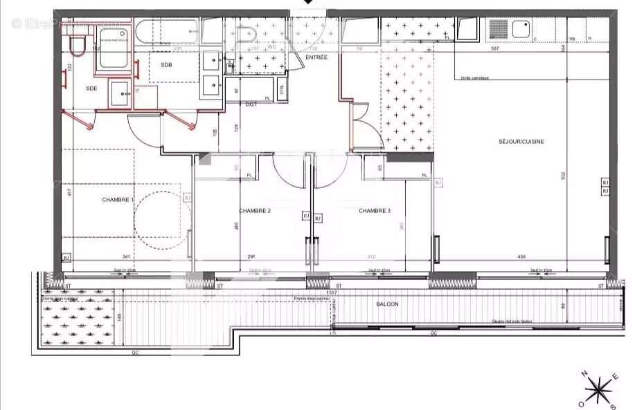 Appartement à PARIS-15E