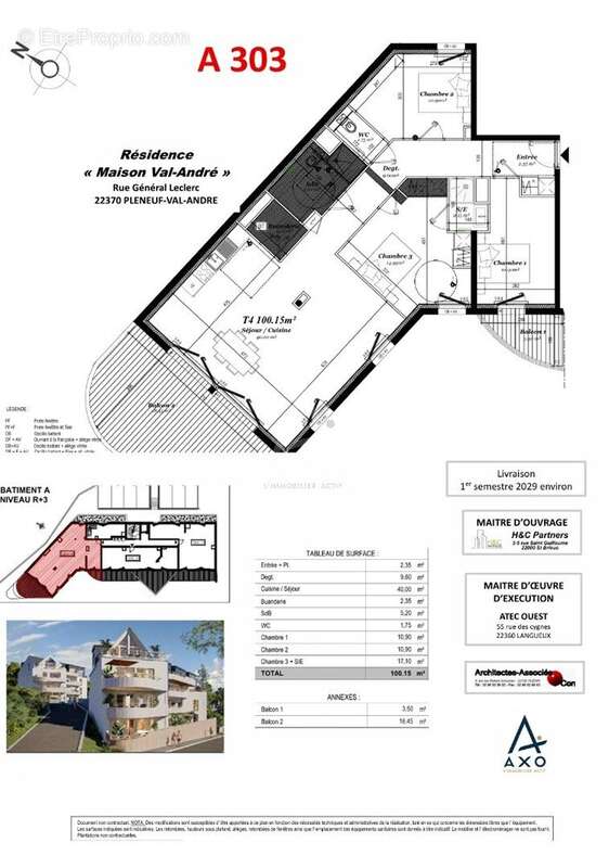 Appartement d'exception avec terrasse de plus de 18m2 - photo 2