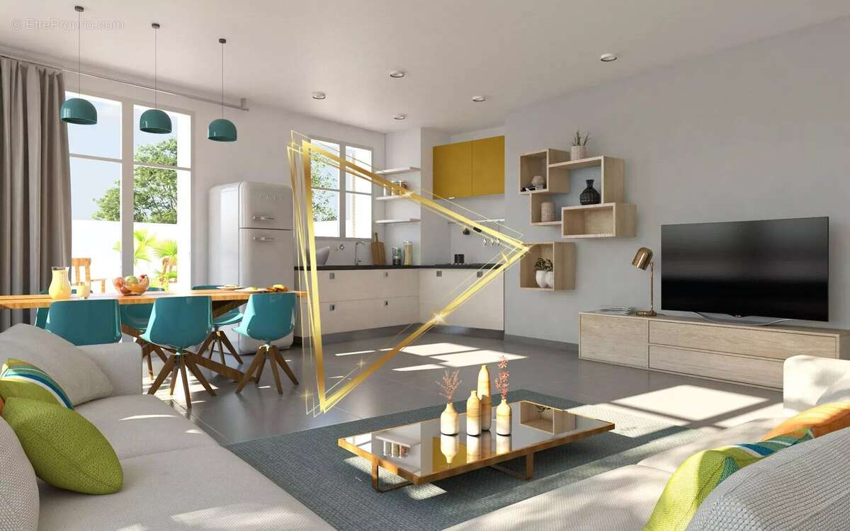 À 200 m du Parc de Sceaux, studio de 32,80 m². - photo 2