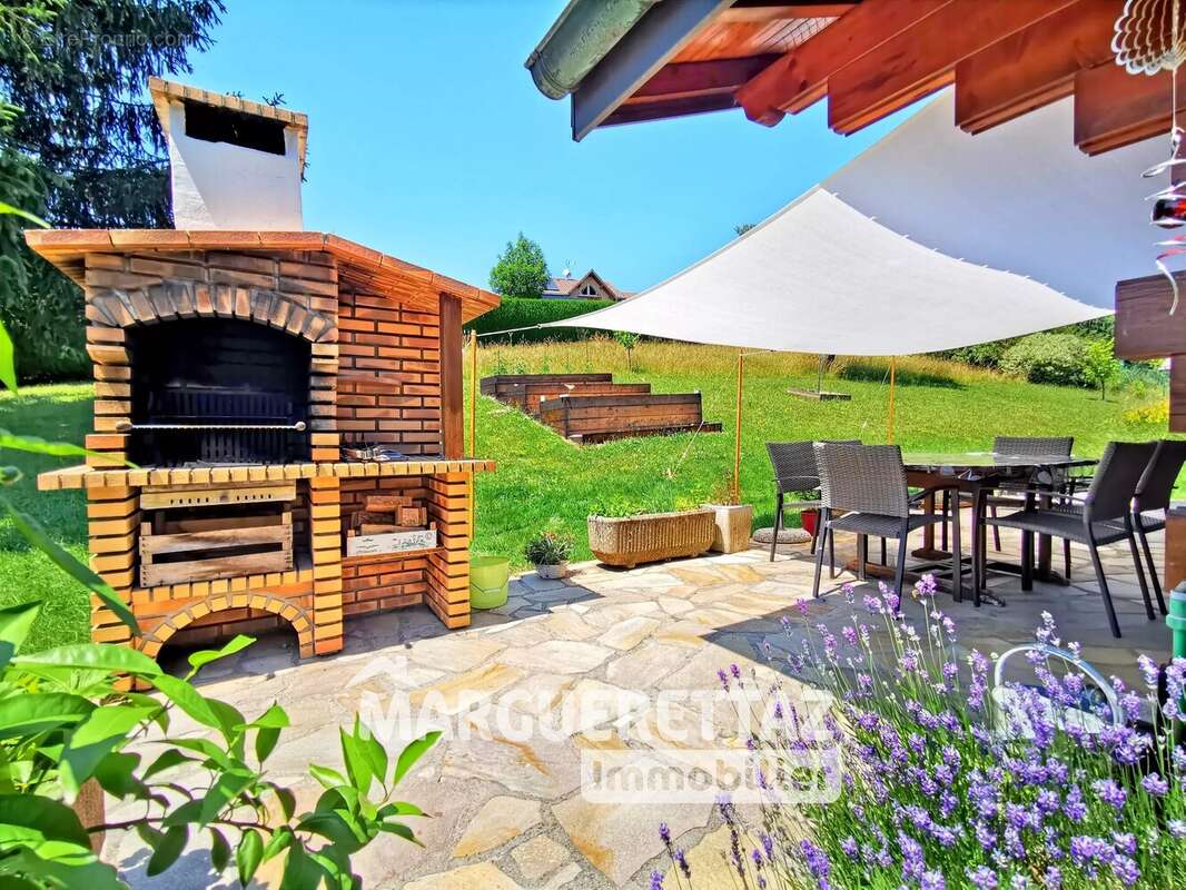 Chalet - vue dégagée - calme - 164 m² habitables - 2705 m² de terrain clôturé - Cœur de Boëge ! - photo 12