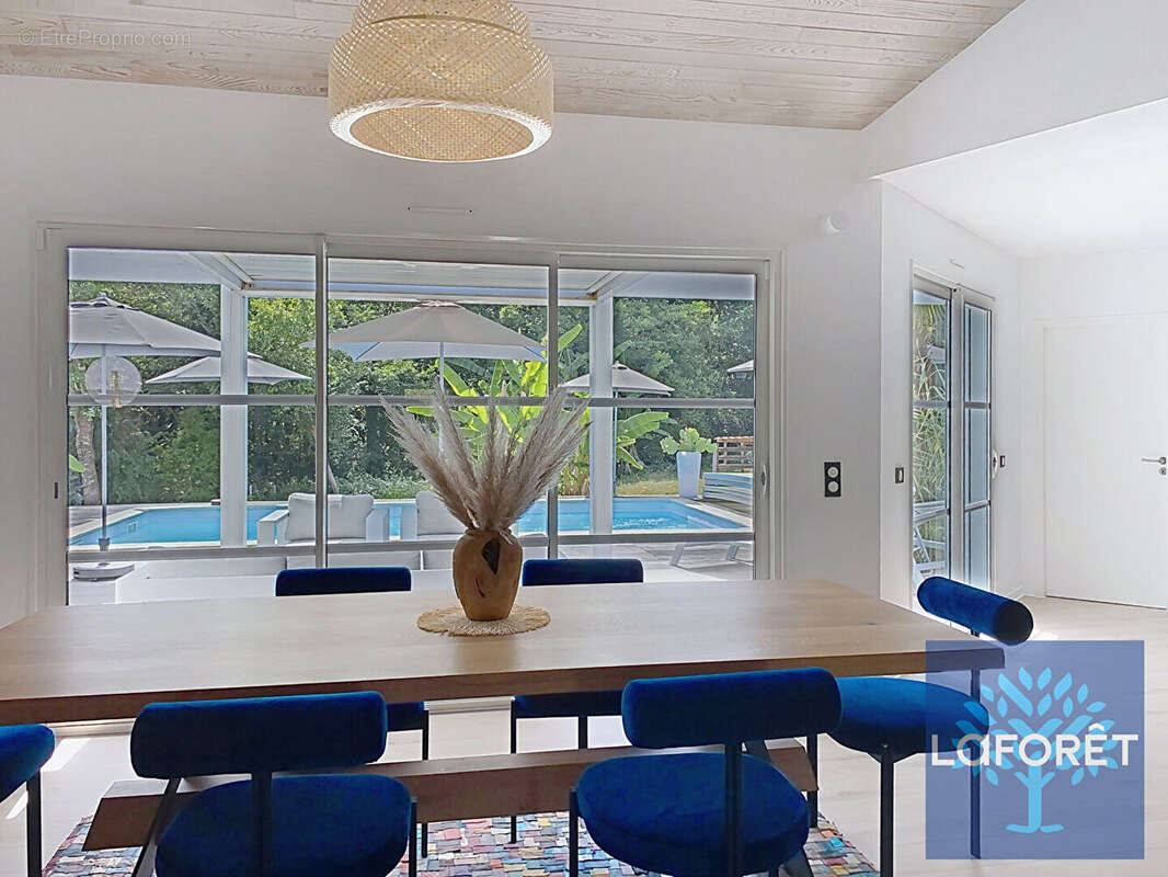 Maison contemporaine environ 195m² avec piscine au coeur de la nature -10 min de Dax - photo 5