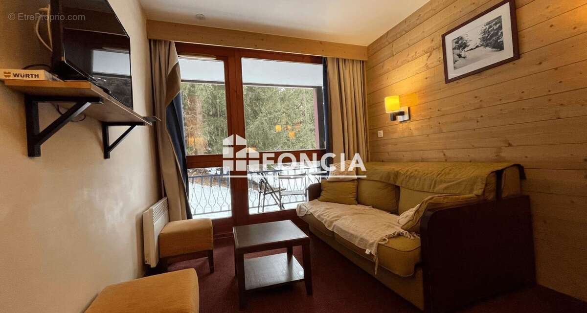  À VENDRE – LIBRE DE BAIL - T2 (4-5 couchages) skis aux pieds – Les Arcs 1800 (Charmettoger) - photo 3