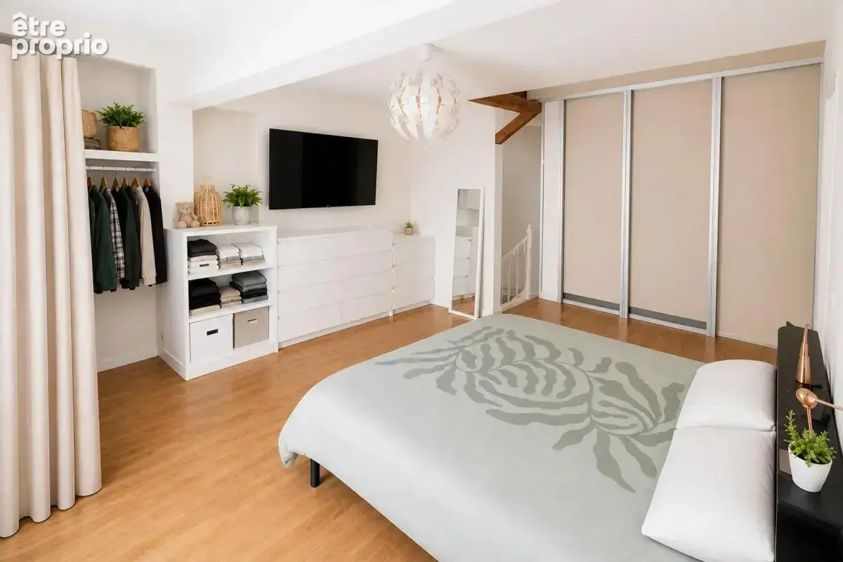Maison de ville 85 m2 avec annexe de 40m2 SANS JARDIN - photo 4