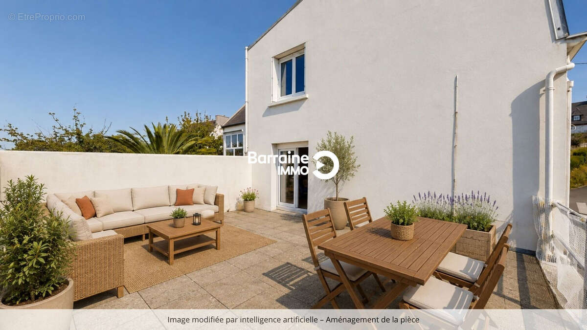 Appartement Crozon 3 pièces, 61.41 m² avec terrasse et espace de stockage privatif - photo 4