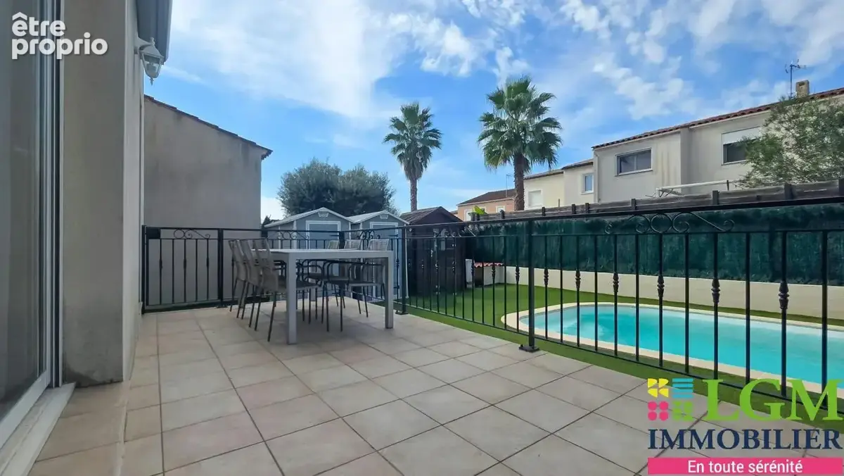 Aigues Mortes - secteur nord-ouest, terrasse & piscine - photo 7