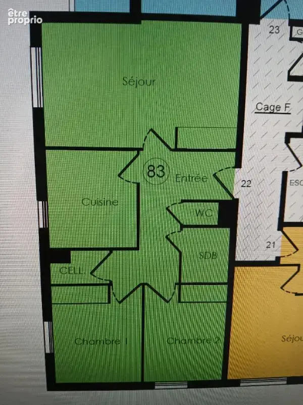 Appartement Le Mans 3 pièce(s) 67.58 m2 - photo 14