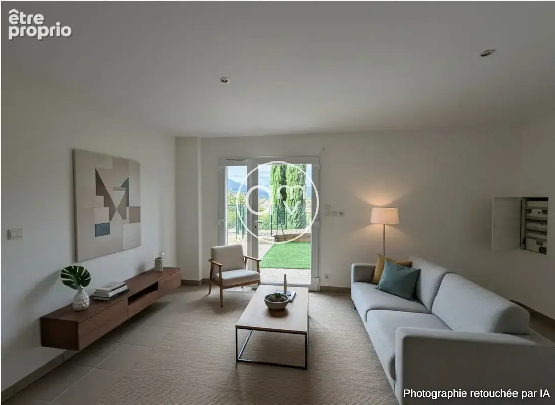 Appartement T2 avec vue - rez de jardin - parking - photo 4