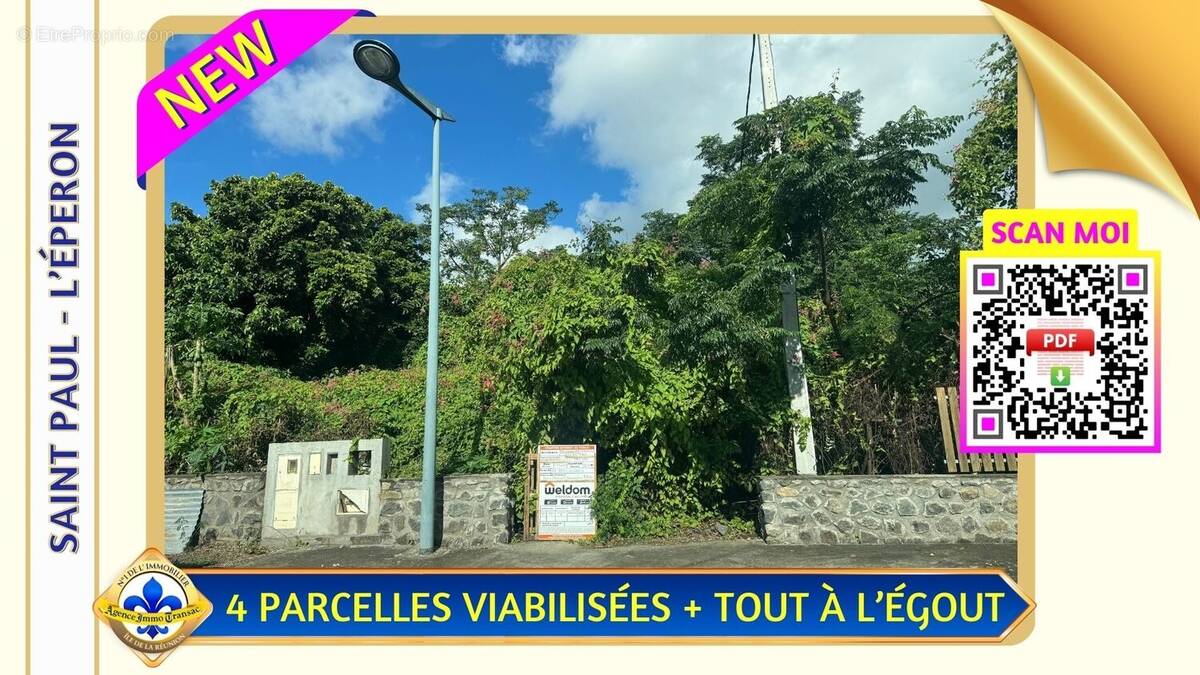 Terrain à SAINT-PAUL