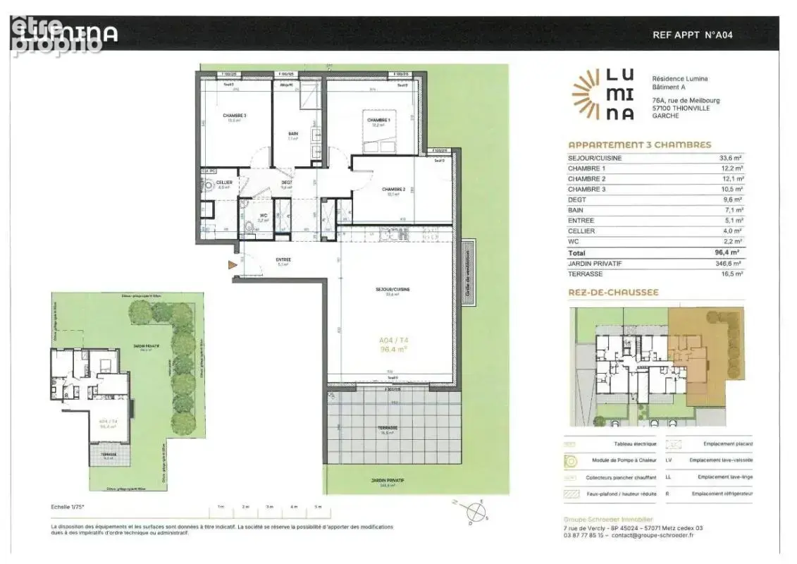 T4 neuf - residence lumina garche - photo 2