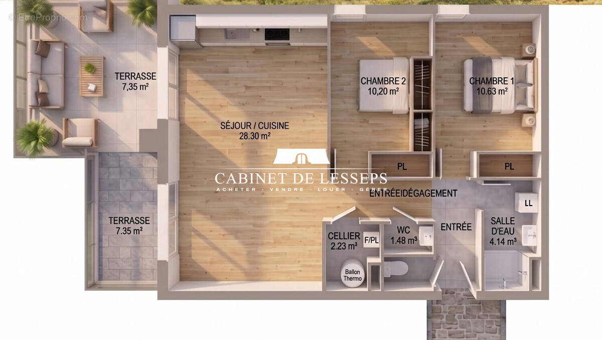 Appartement à LAHONCE