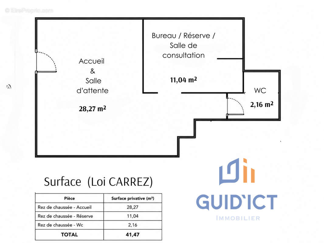 Local professionnel modulable   Idéal professions libérales, cabinet médical, bureaux   Grande vitrine   Rodez - photo 12