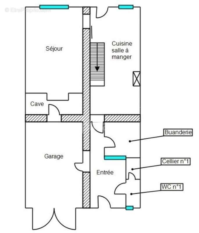 Chille – maison de village mitoyenne de 160 m² avec garage, stationnement - photo 24