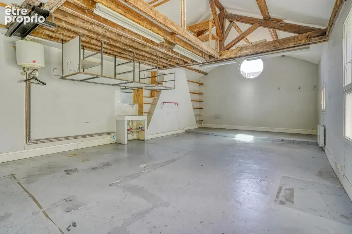 Cachan – centre-ville / coteaux – loft industriel de 72 m² – espace modulable à fort potentiel - photo 4