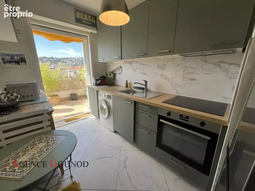 Nice – penthouse 3 p – dernier étage – terrasse 45 m² - photo 4