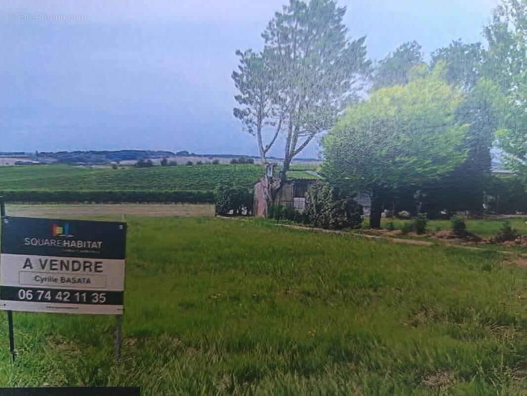 Terrain à EPARGNES