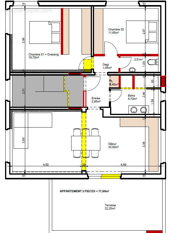 Appartement à KUTTOLSHEIM