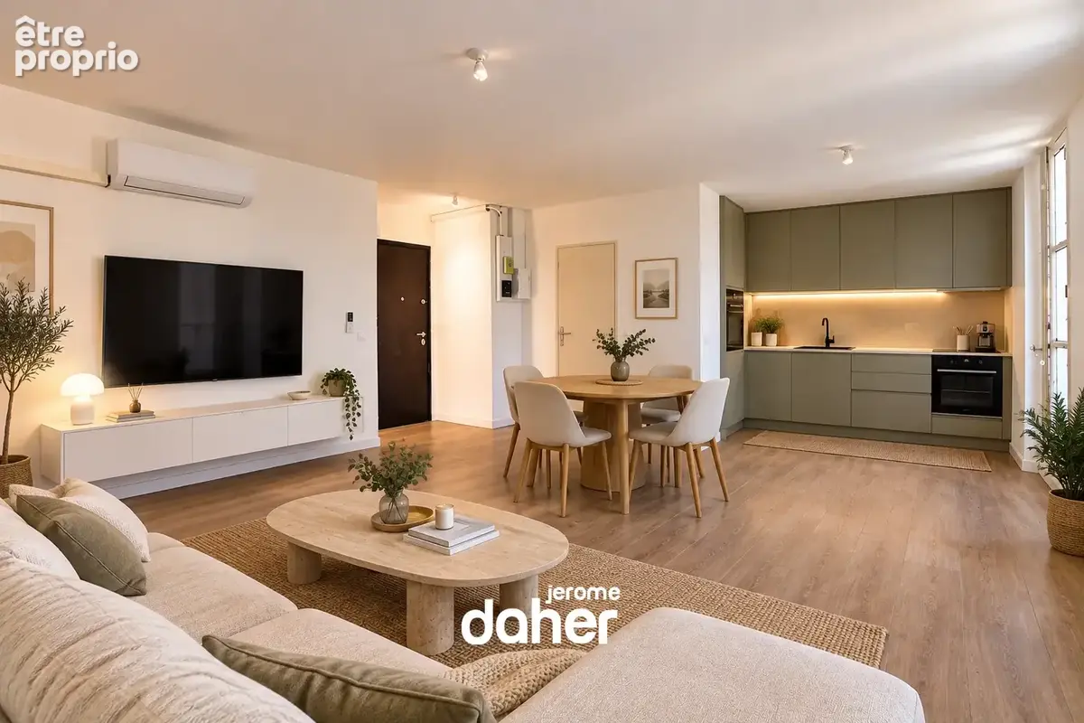 T2 rénové   Dernier étage   Balcon filant   Vue dégagée - photo 2