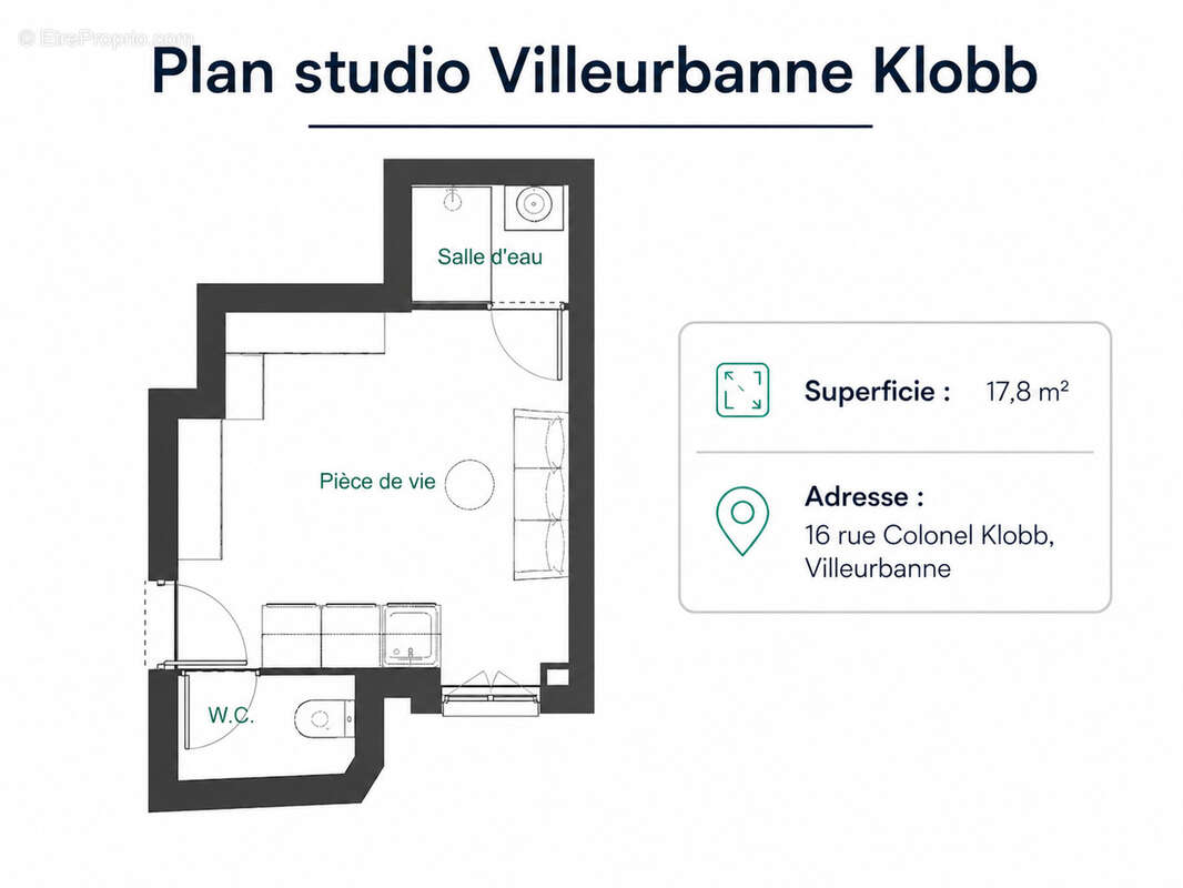 Photo 3 - Appartement à VILLEURBANNE