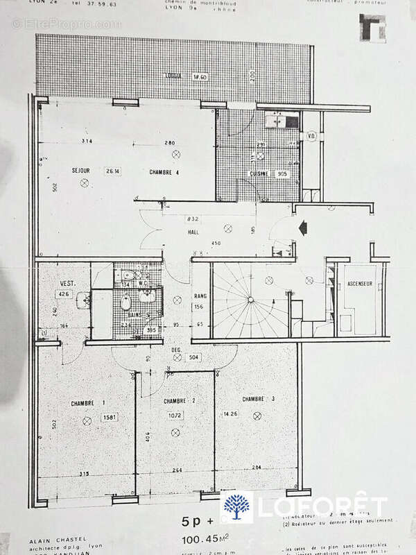 Appartement à LYON-9E