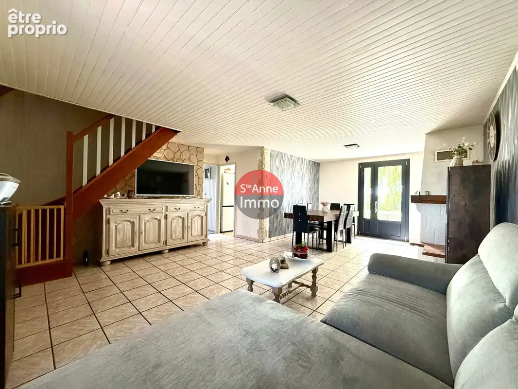 Gruny - pavillon individuel - 5 chambres - autonomie de plain pied - garage - jardin - terrasse - dependance - photo 2