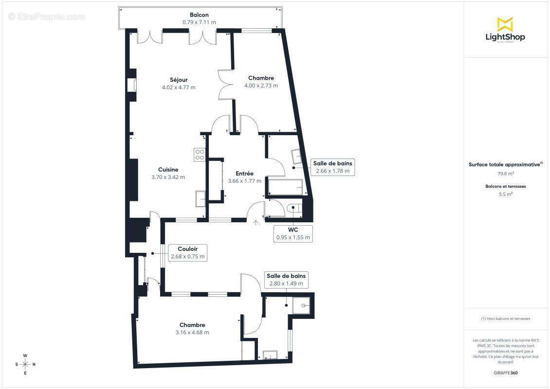 Appartement à BORDEAUX
