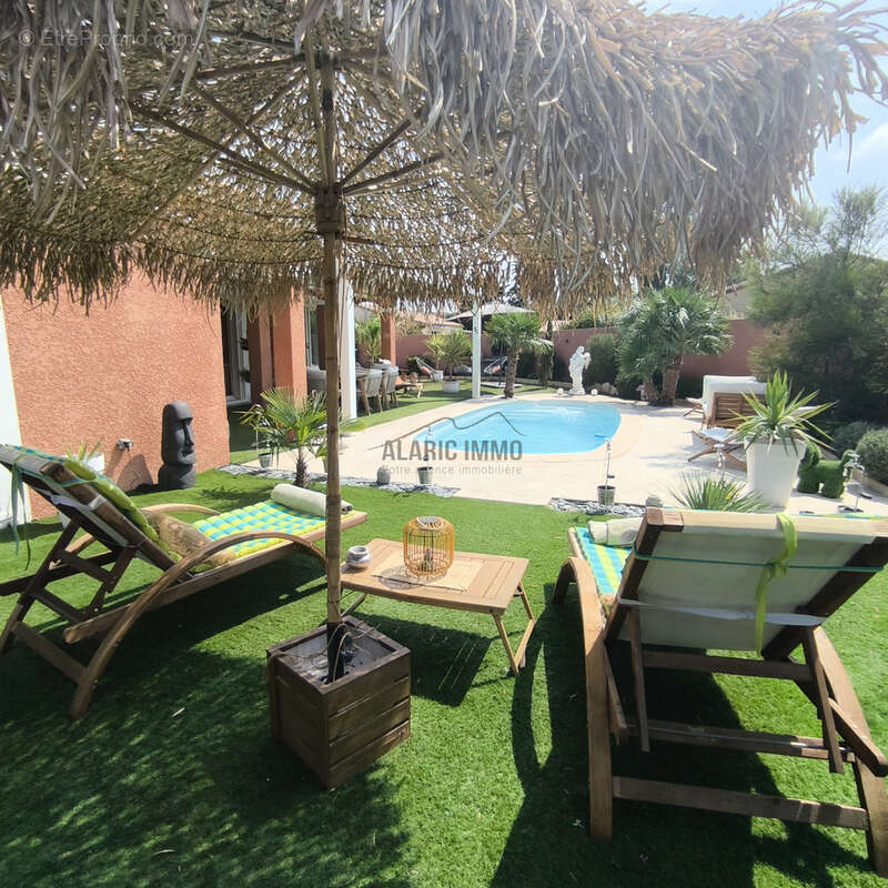 Moussan, 10 mns Narbonne, Villa de standing avec piscine... - photo 4
