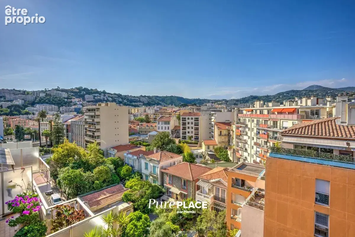 Nice Libération, 3 pièces 74 m², dernier étage, terrasses, parking - photo 6