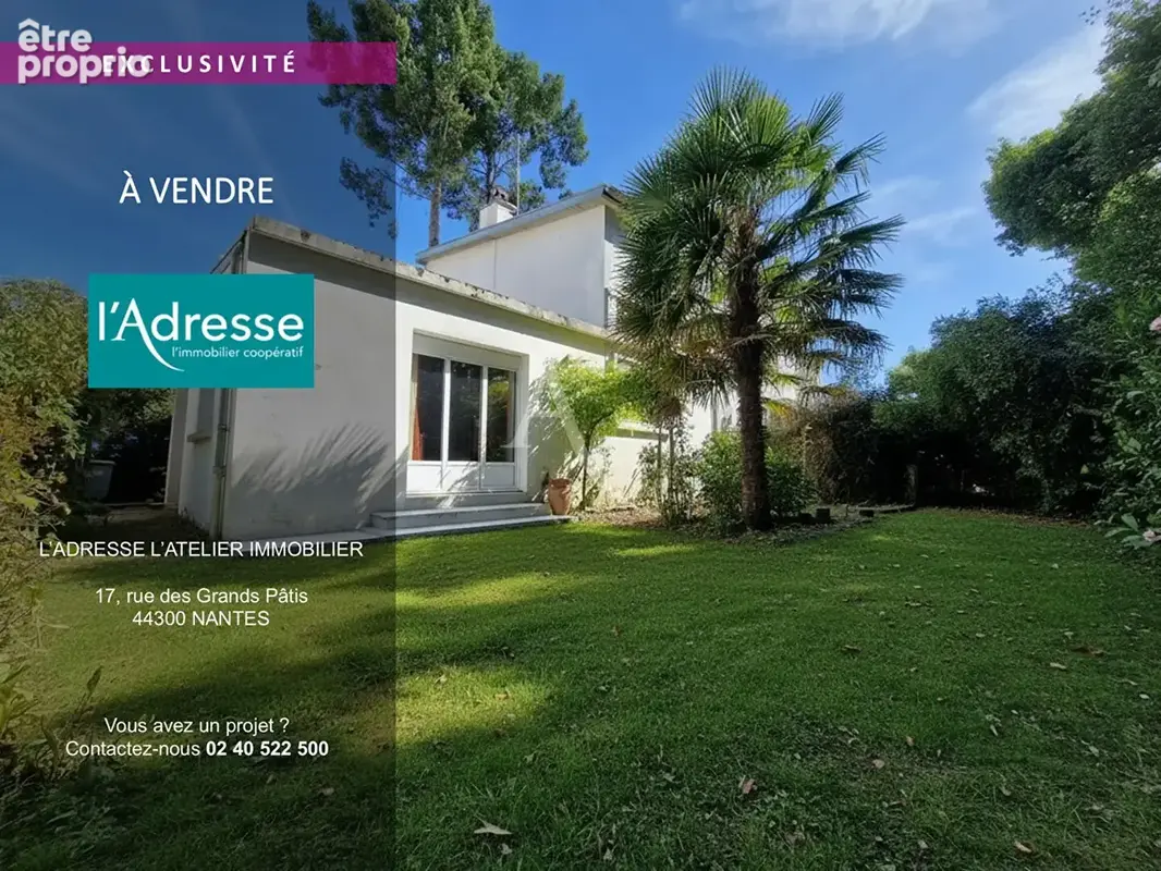Maison 5 pièces 100 m² à vendre à Nantes (44300) - photo 1