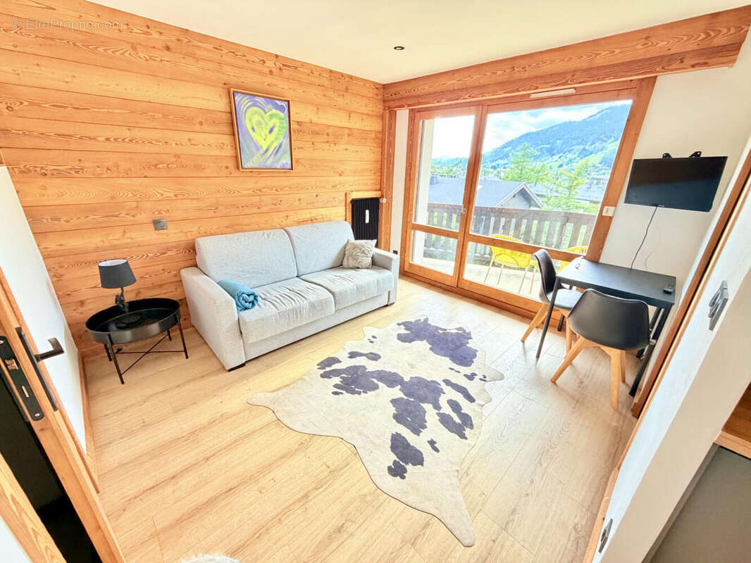 salon + (3) - Appartement à MEGEVE