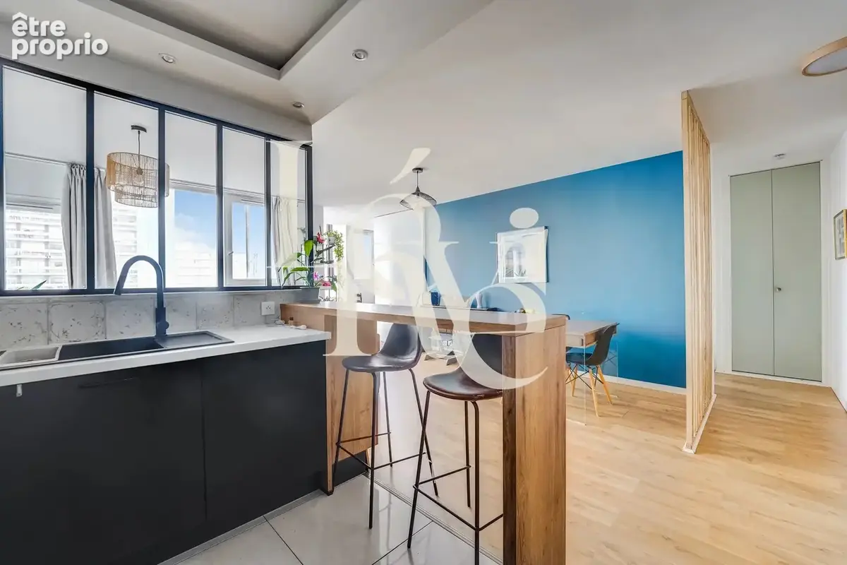 Appartement - 3 pièces - 70,20m2 - Jeanne d'Arc - 75013 Paris - photo 2