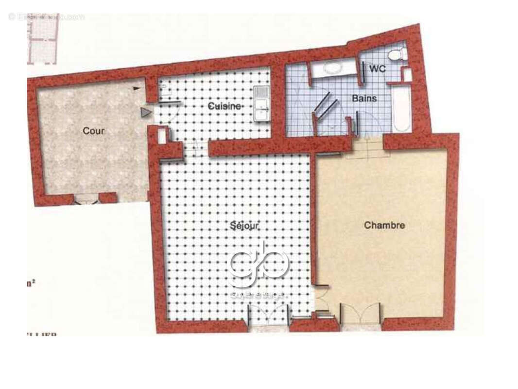 Appartement t2 de 68,31 m2 dans un hôtel particulier au cœur du centre historique de béziers - photo 9
