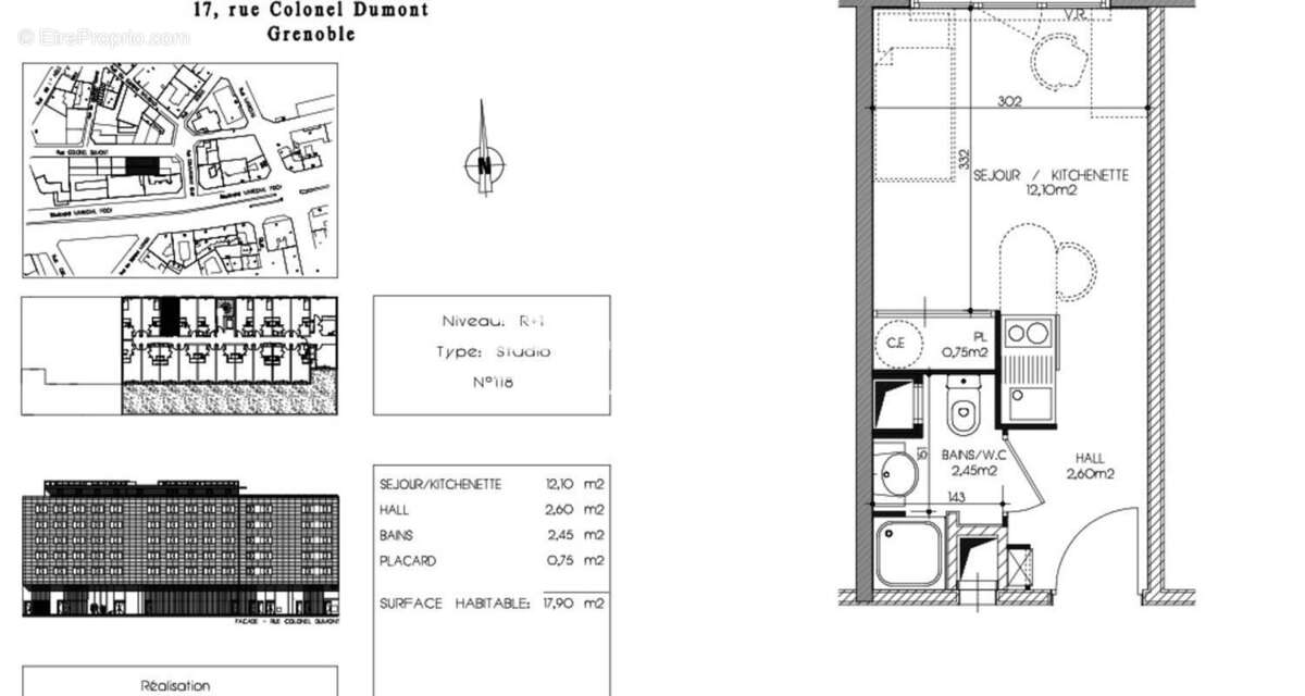 Appartement à GRENOBLE
