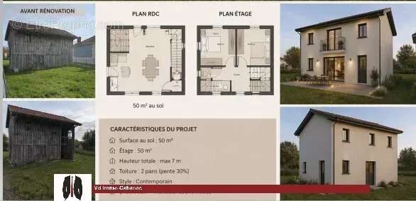Maison à CABANAC-ET-VILLAGRAINS