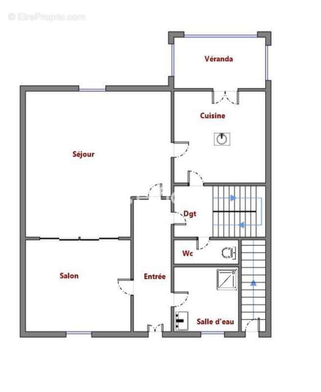 Maison à CHAUMONT-SUR-LOIRE