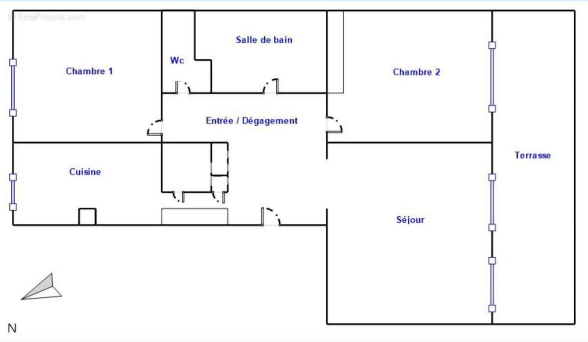 Appartement à MARSEILLE-8E
