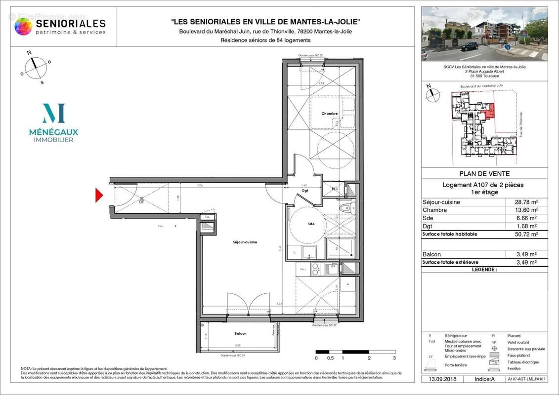 Appartement à MANTES-LA-JOLIE