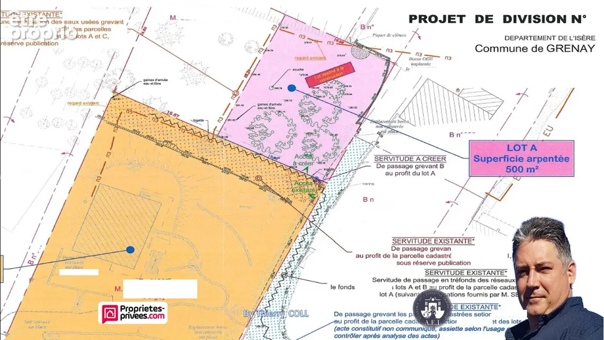 Terrain Grenay 500 m2 - photo 4