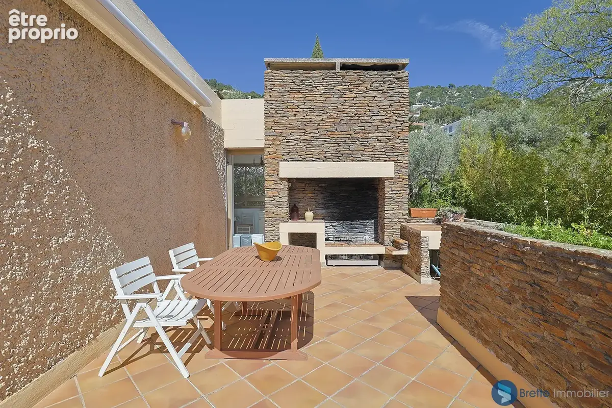 Toulon faron - maison d'architecte t8 sur terraun de 1530m2 arbore - photo 6